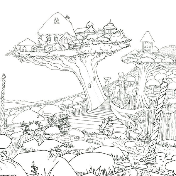 Legendary Worlds: Adult Coloring Book - Colorworth - 5
